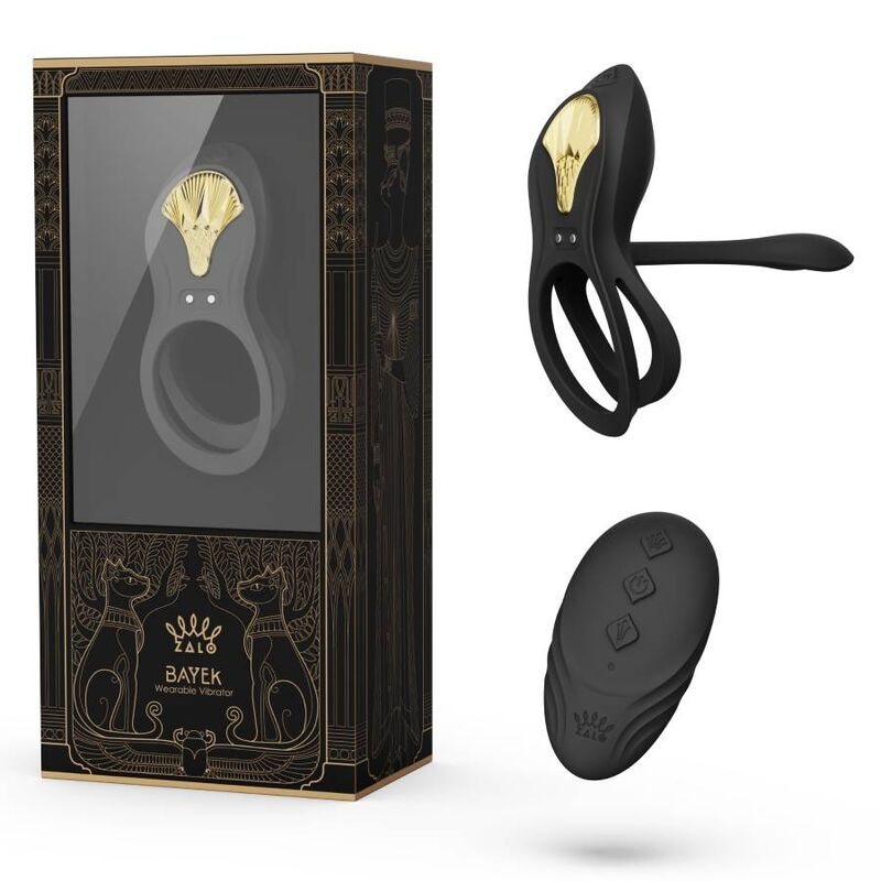 Bayek Black Vibrating Couples Ring