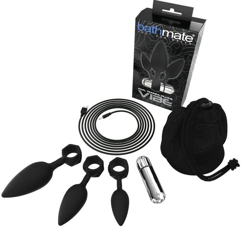 Vibrating Anal Training Plug Set
