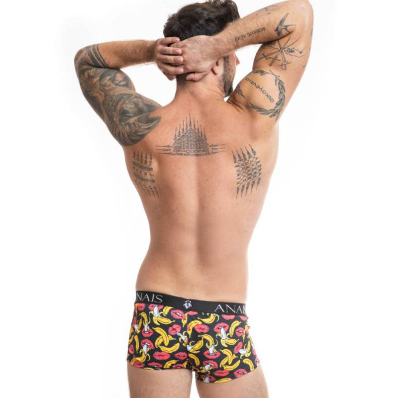 Playful Banana Pattern Men's Boxer Shorts