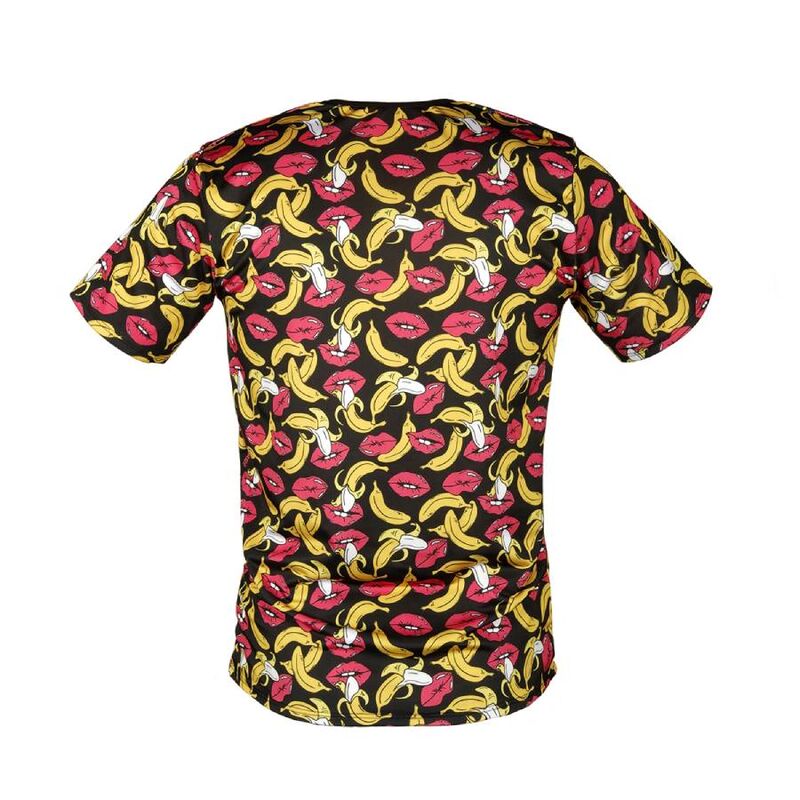 Camiseta Lencería Sexy con Estampado de Plátano XL