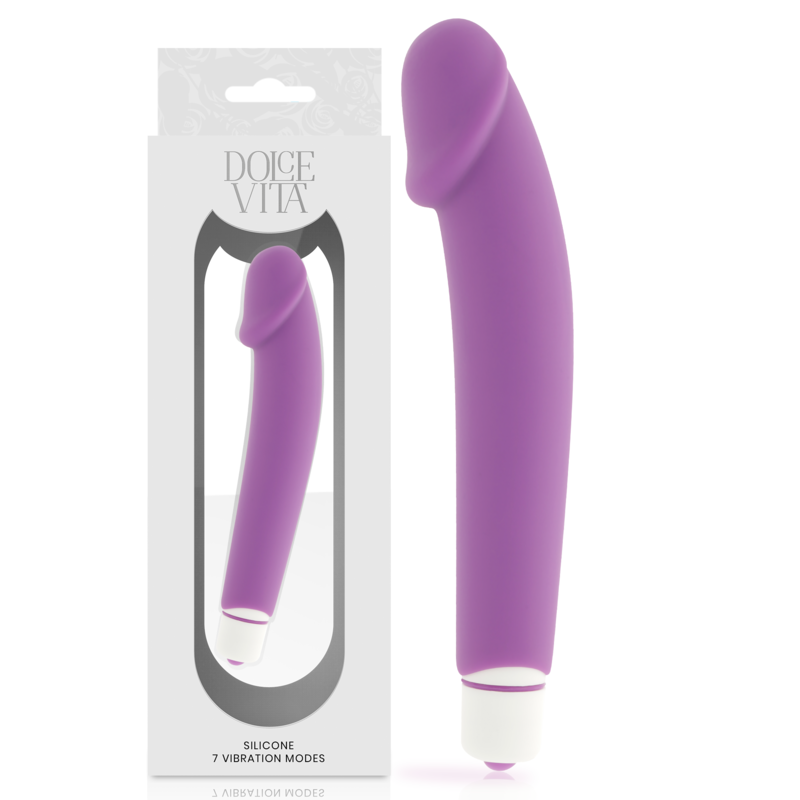 Realistic Purple Silicone Adult Toy
