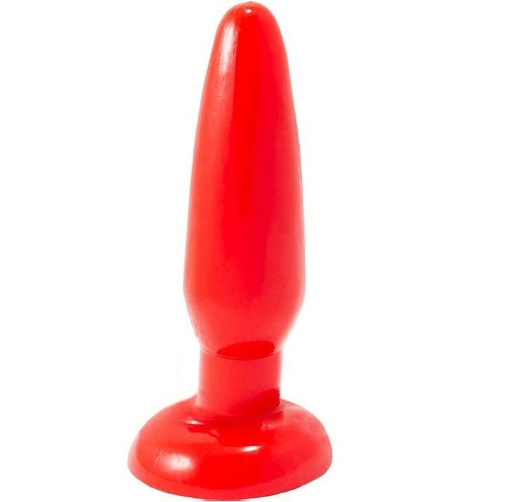 Pequeño Plug Anal Rojo - 15cm