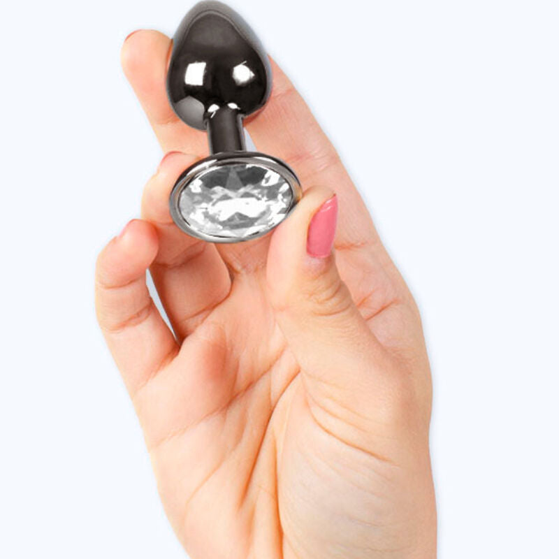 Small Gunmetal Butt Plug - 7cm