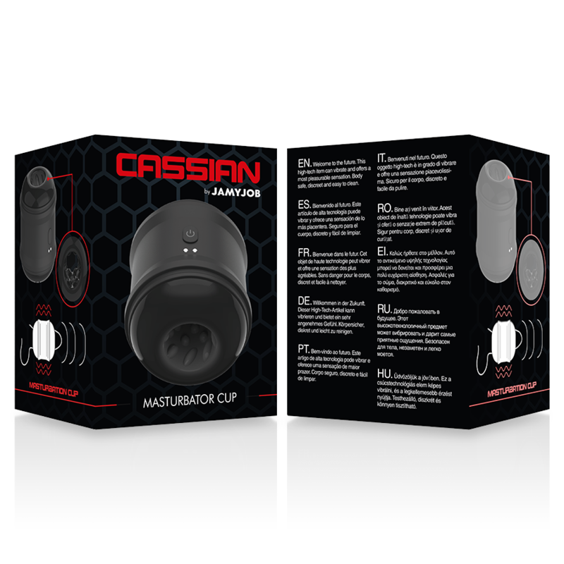 Masturbador Masculino Premium Cassian