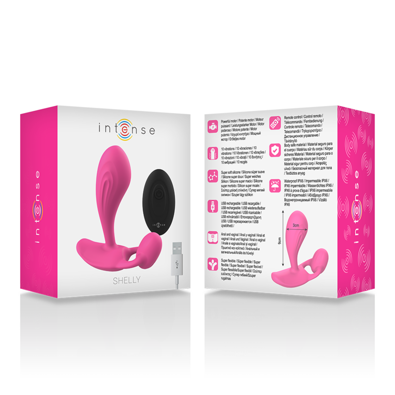Shelly Remote Control Pink Anal Plug