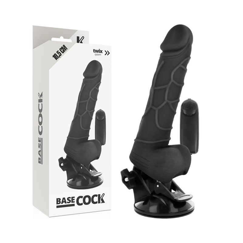 Remote-Controlled Realistic Vibrator 18.5cm