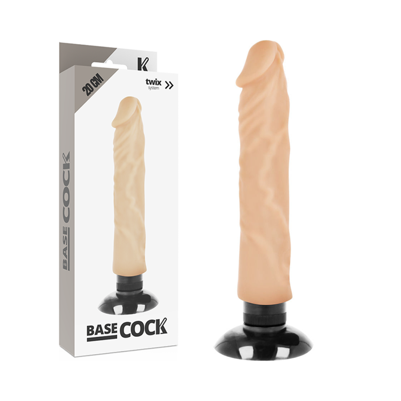 Realistic Dual-Function Flesh Vibrator 20cm