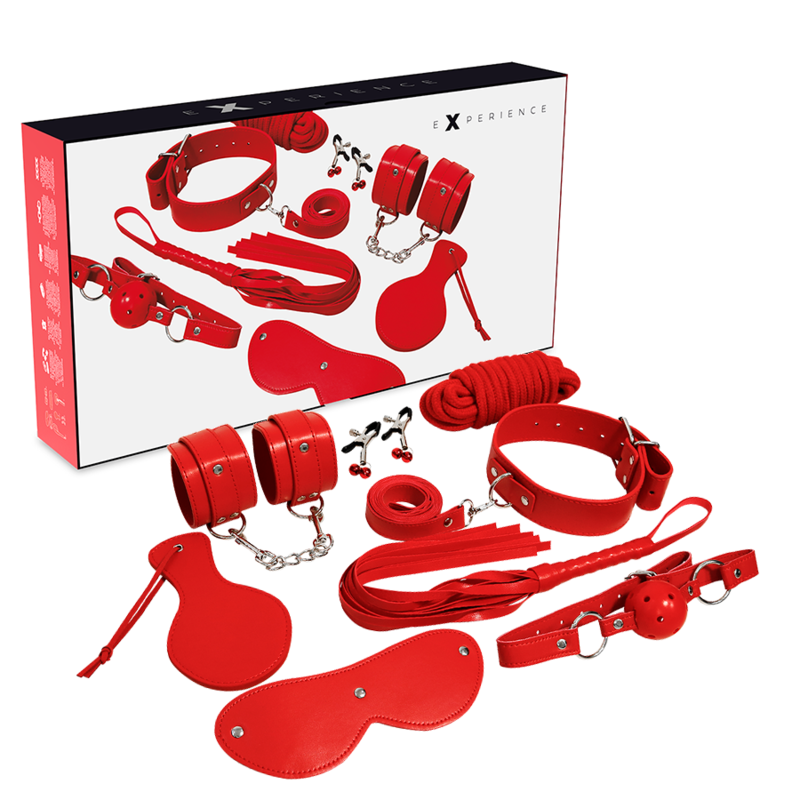 Kit de Fetiche BDSM Serie Roja