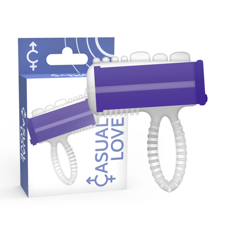 Anillo Vibrador para Lengua - Púrpura
