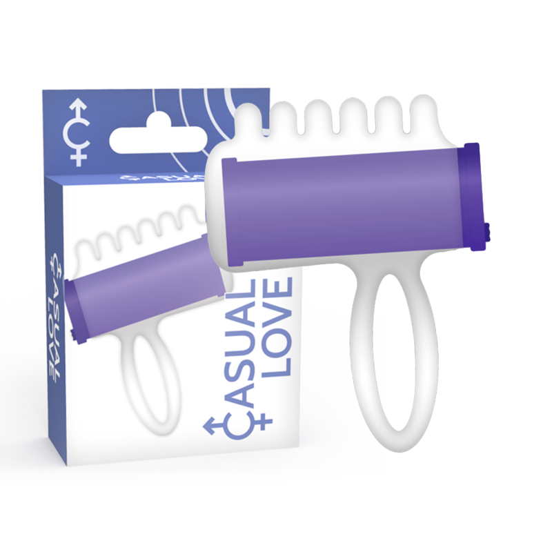 Estimulador de Placer Púrpura Finger Fun