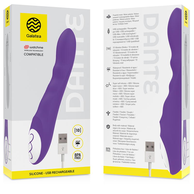 Dante Lilac Wireless Compatible Vibrator