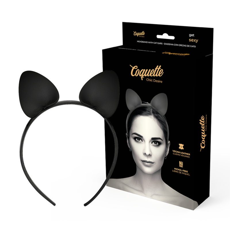 Seductive Cat Ears Headband Lingerie