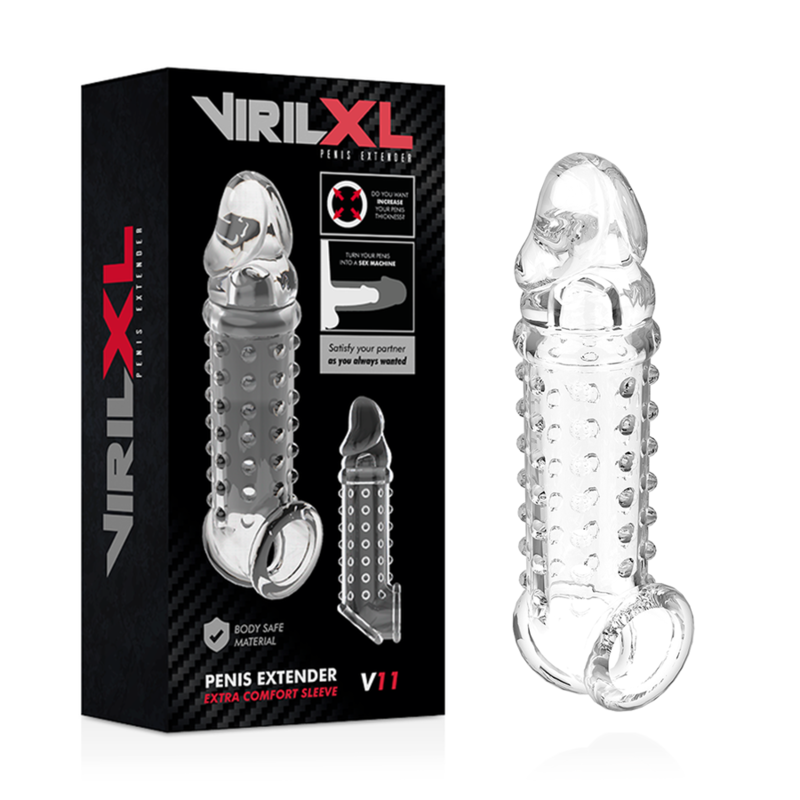 Transparent V11 Penis Extension Sheath