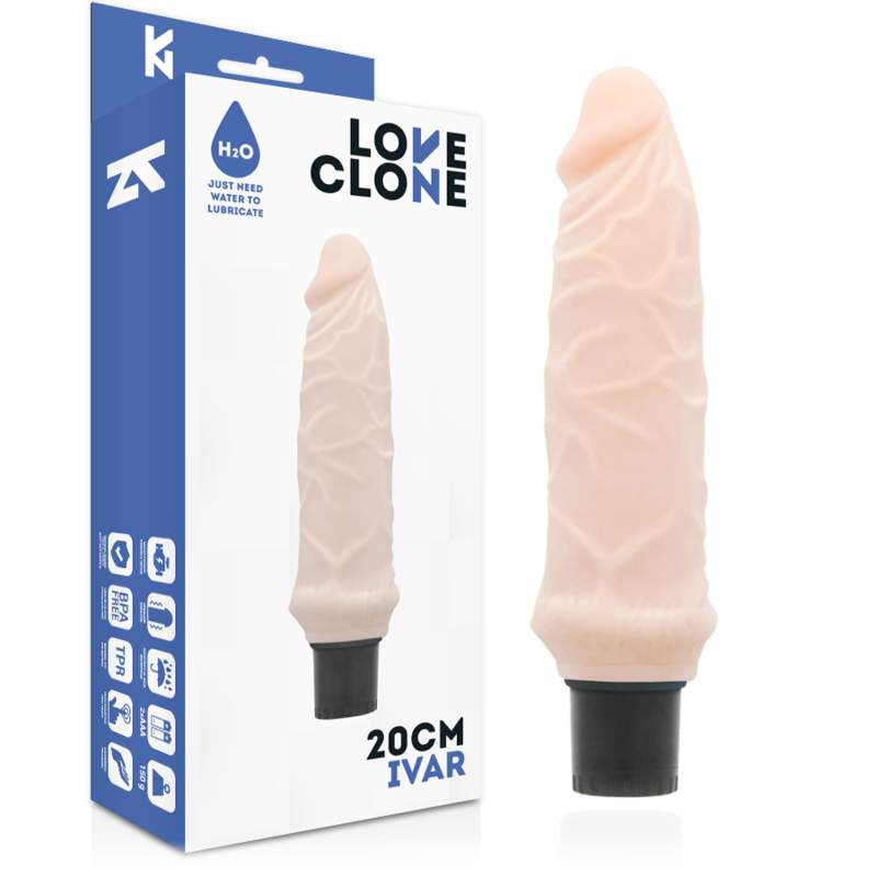 Vibrador Ivar Autolubricante de 20cm