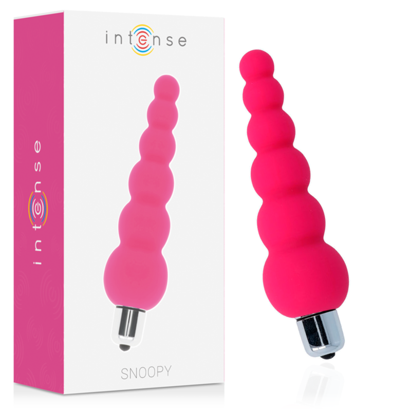 Snoopy 7-Speed Pink Silicone Vibrator