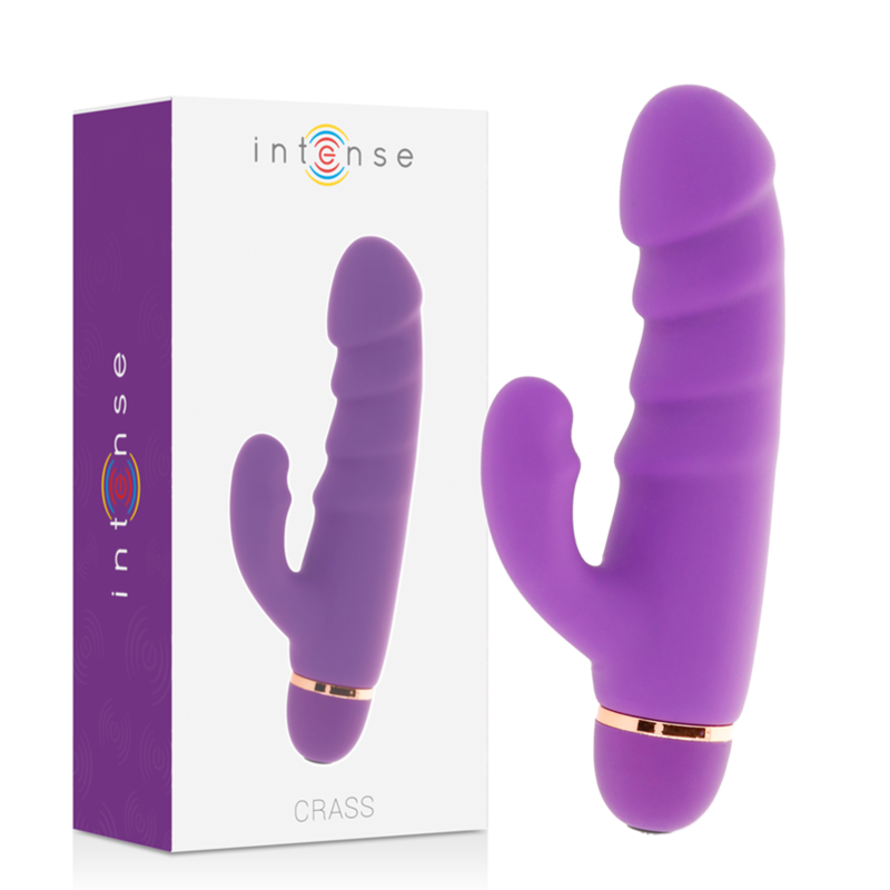 Crass 20-Speed Silicone Vibrator - Lilac