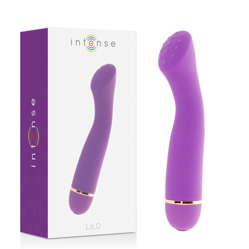 Vibrador de Silicona Lilo con 20 Velocidades - Lila