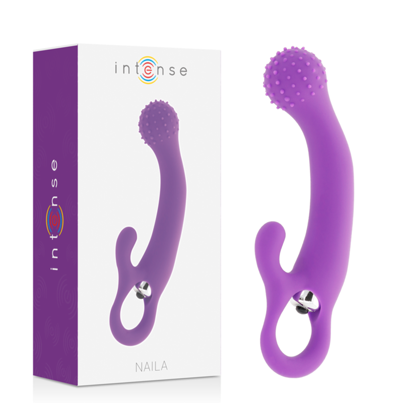 Juguete Sexual de Silicona Vibrante Naila Color Lila