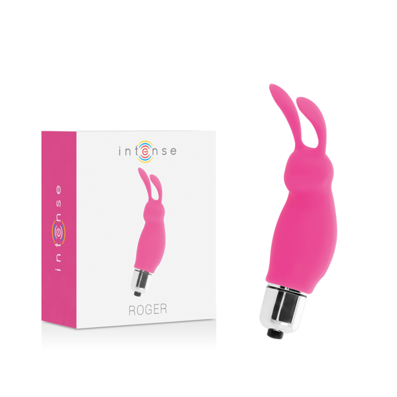Conejo Vibratorio Rosa Roger para Placer