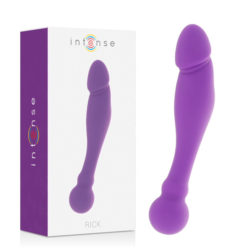 Silicone Rick Dual Lilac Adult Pleasure Toy