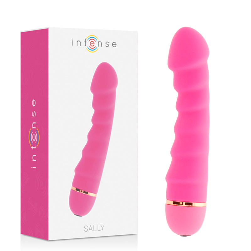 Sally 20-Speed Silicone Vibrator - Pink