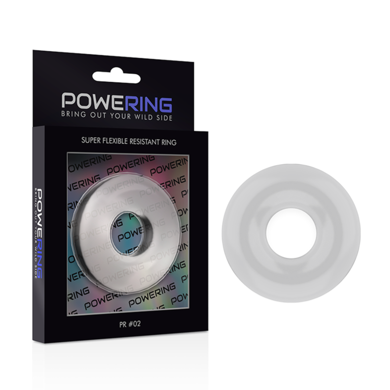 Clear Flexible Penis Ring 4.5cm