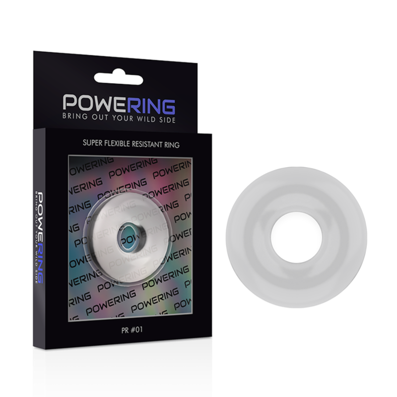 Clear Flexible Penis Ring 3.5cm