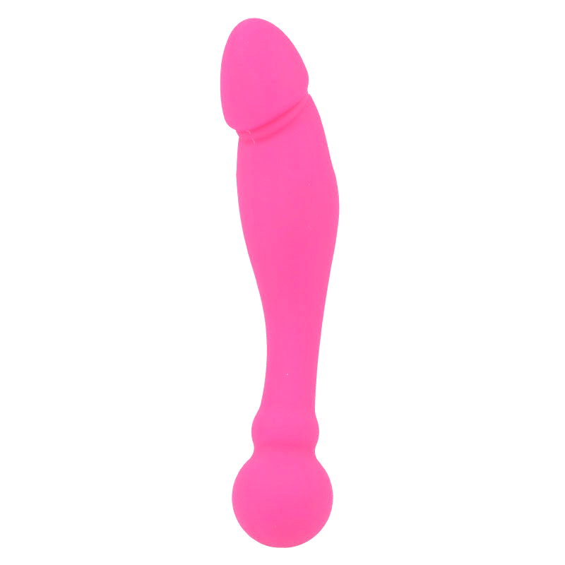 Silicone Rick Dual Pleasure Pink Toy