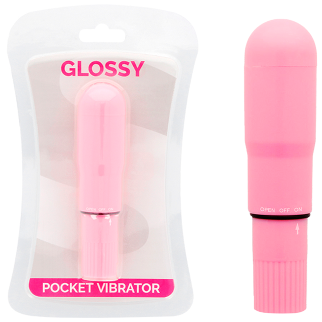 Vibrador de Bolsillo Compacto Rosa