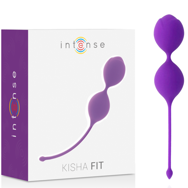 Ejercitador Kegel de Silicona Kisha Fit Lila