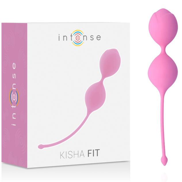 Ejercitador Kegel de Silicona Rosa Kisha Fit