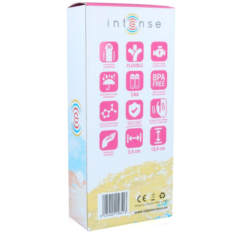 Vibrador de Silicona Luxe Rosa Hilari