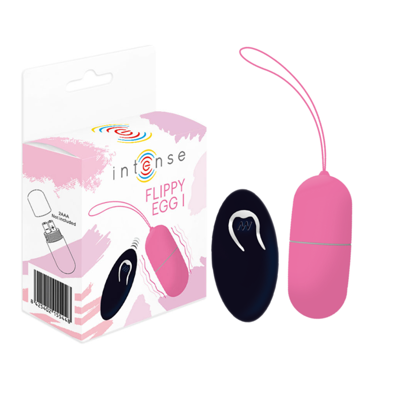 Flippy I Huevo Vibrador a Control Remoto Rosa