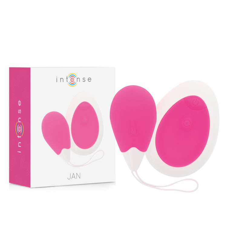 Huevo vibrador con control remoto Jan Egg - Rosa