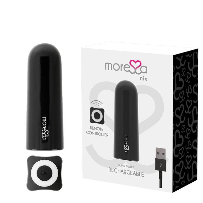 Nix Remote Control Vibrator - Black