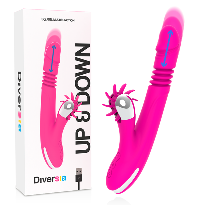 Vibrador Bunny Up & Down de 24 Cm