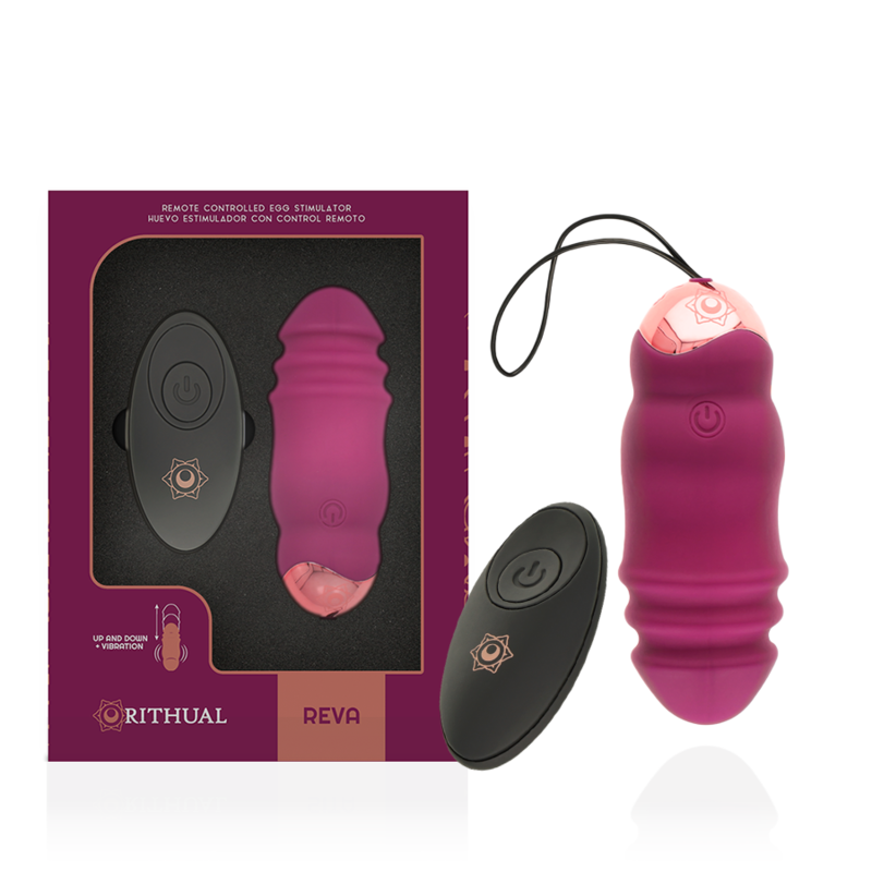 Sistema de Placer Vibratorio Reva Egg con Control Remoto