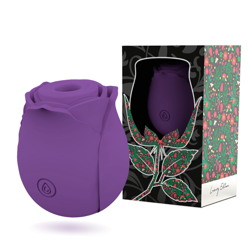 Rose Air Wave Clitoral Stimulator - Purple