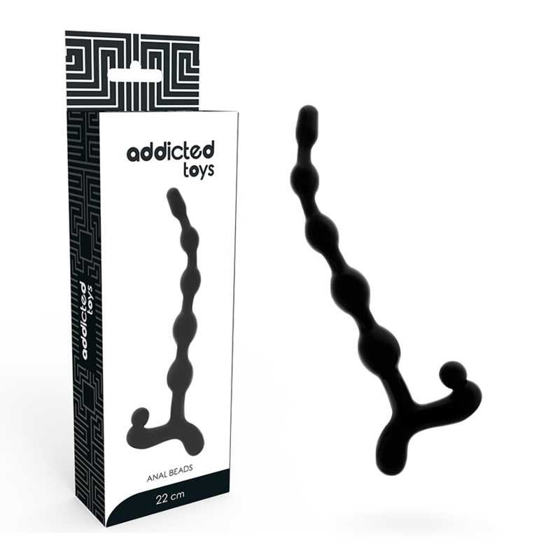 Cuentas Anales Negras 22cm