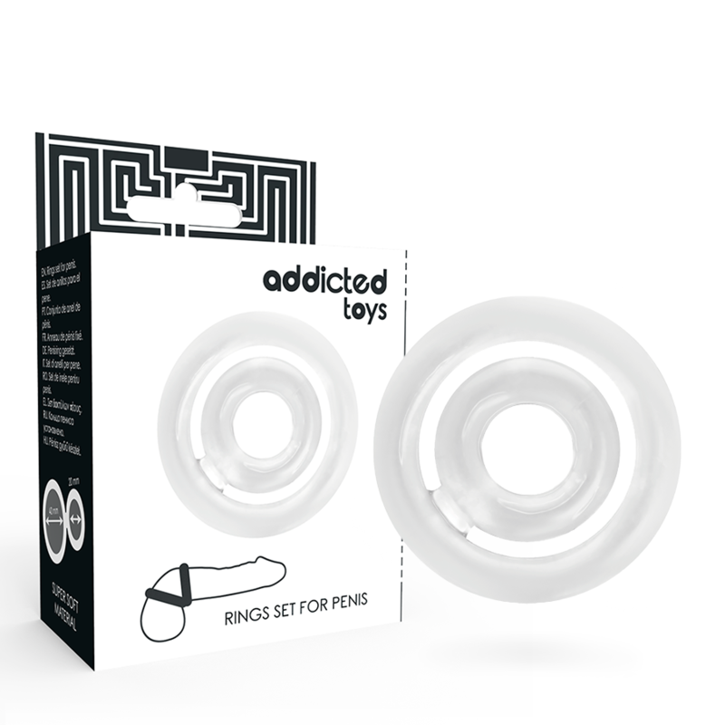 Clear Potenz C-Ring for Penis Enhancement