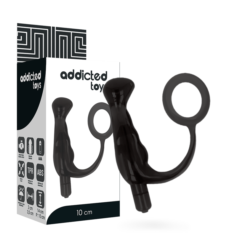 Prost Tico 10cm Black Vibrator