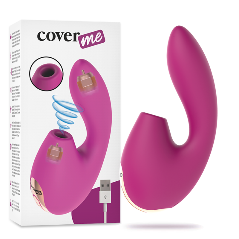 Vibrador con Succión Clitoriana y Doble Punto G