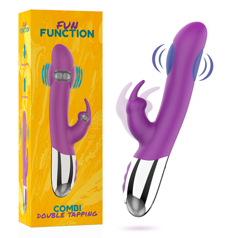 Combi Double Tapping Pleasure Toy