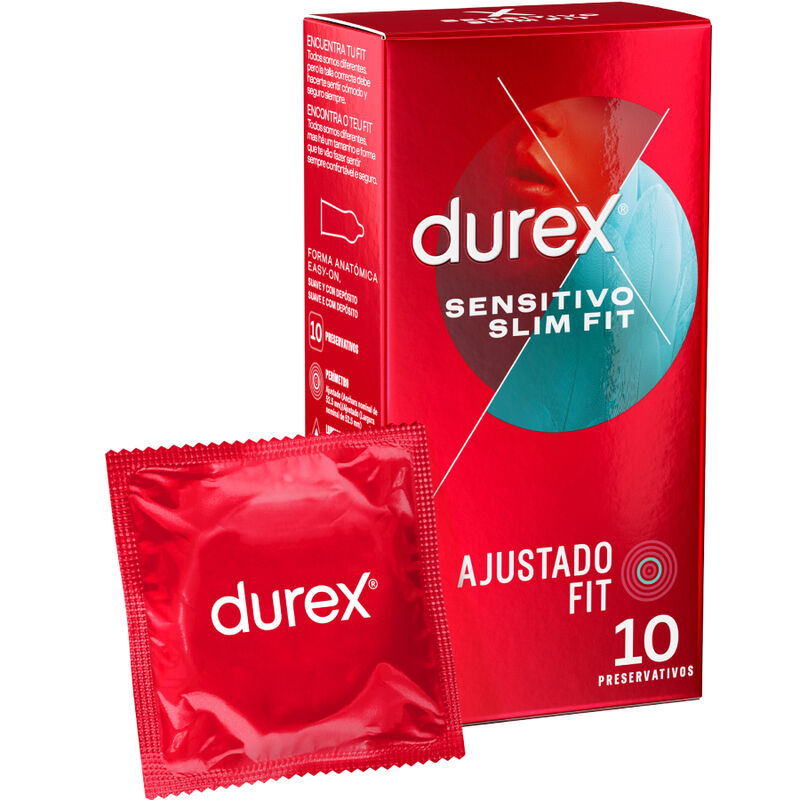 Condones Sensitivo Ajuste Delgado (Paquete de 10)