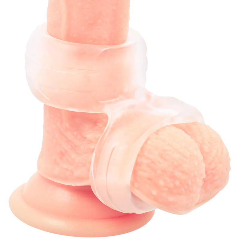 Clear PR09 Double Penis Ring
