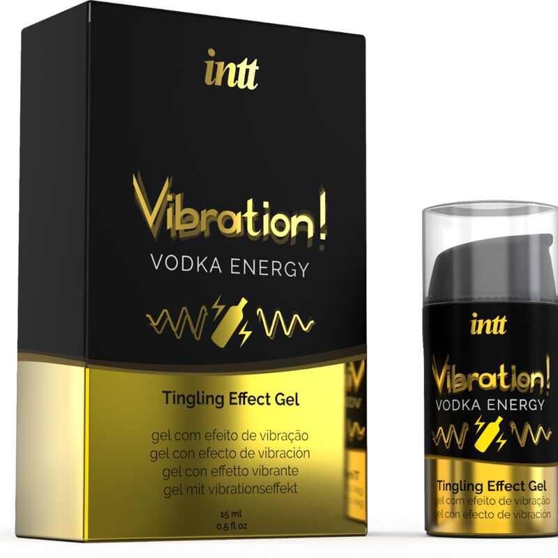 Gel Estimulante Íntimo Vibratório de Vodka 15ml