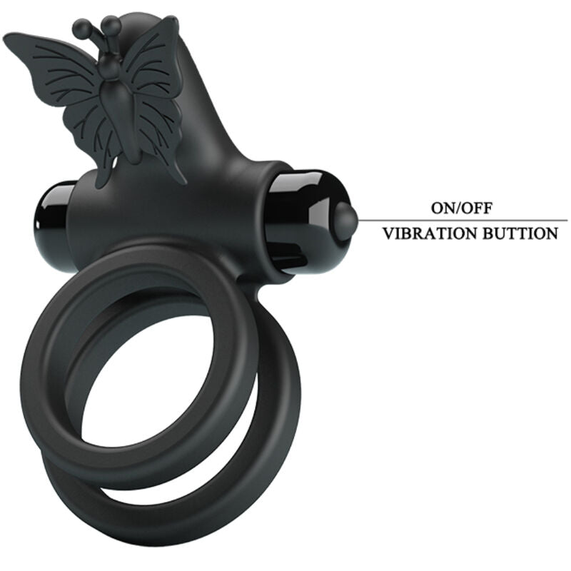 Dual Pleasure Vibrating Cock Ring