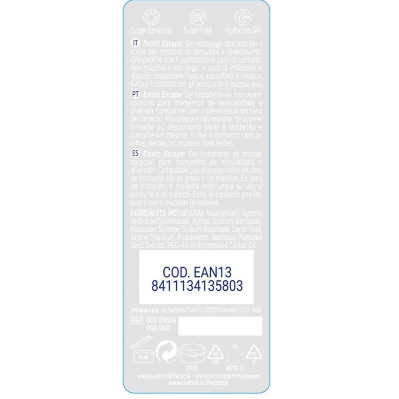 2-in-1 Exotic Massage & Pleasure Oil 200ml