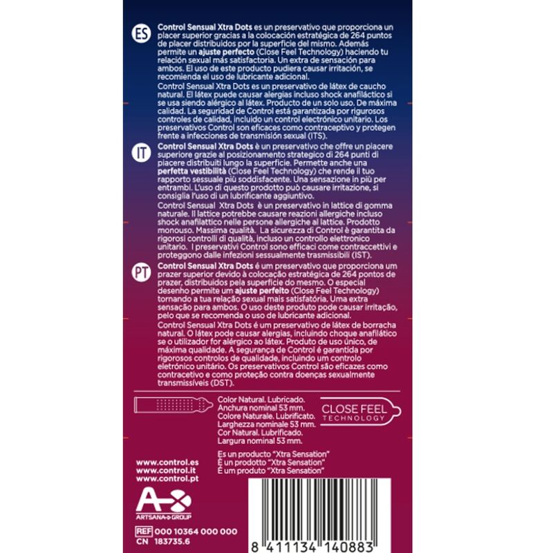 Xtra Dots 12-Pack Lubricant Enhancers