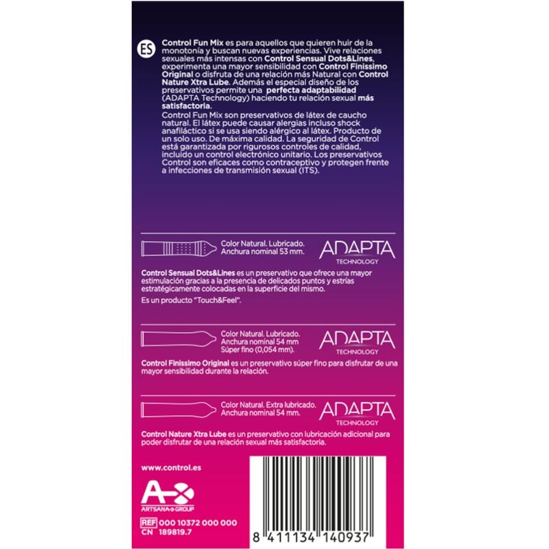 Feel Fun Mixed Lubricant Pack - 6 Units